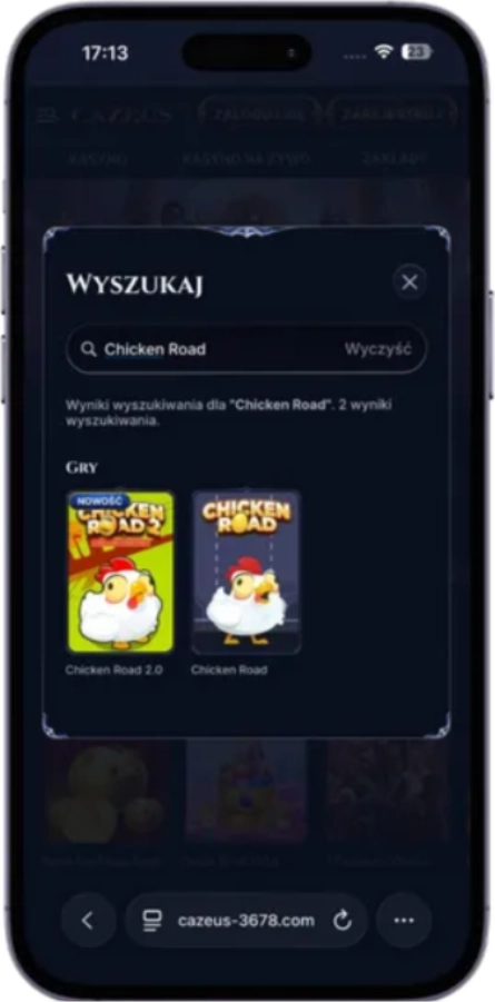 Uruchom grę Chicken Road